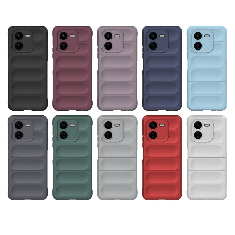 For vivo iQOO Z9X 5G Magic Shield TPU + Flannel Phone Case
