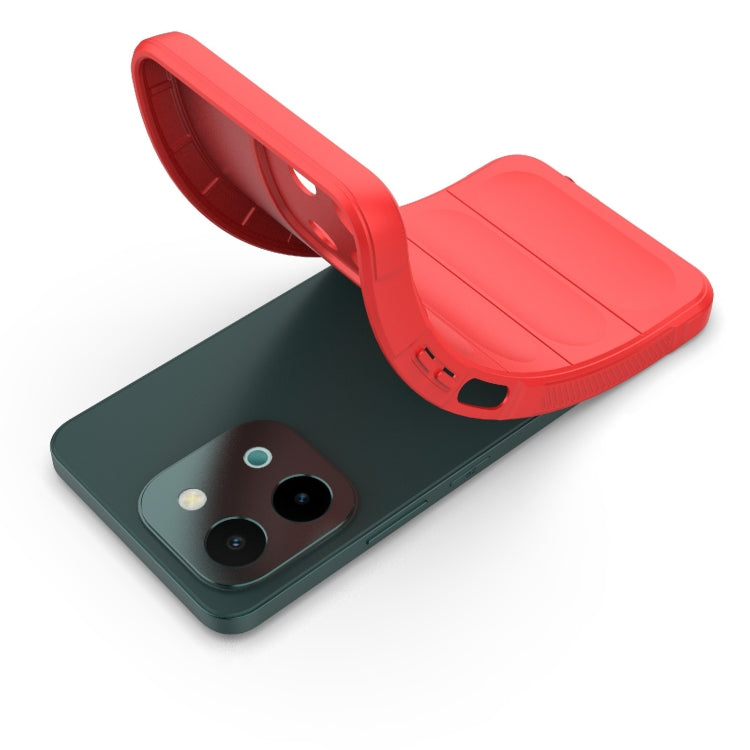 For vivo Y28 4G Magic Shield TPU + Flannel Phone Case