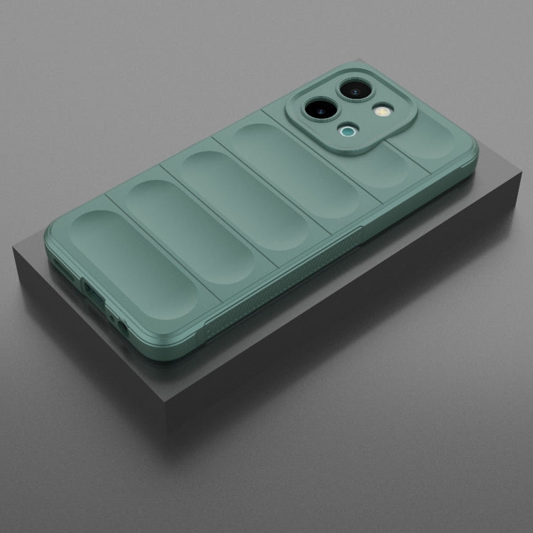 For vivo Y28 4G Magic Shield TPU + Flannel Phone Case