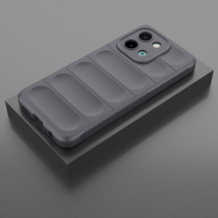 For vivo Y28 4G Magic Shield TPU + Flannel Phone Case