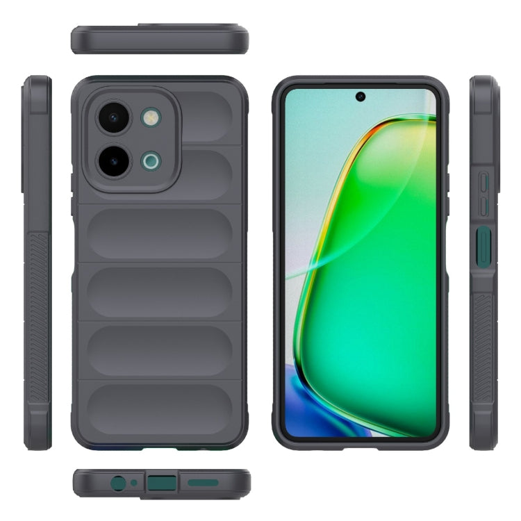 For vivo Y28 4G Magic Shield TPU + Flannel Phone Case