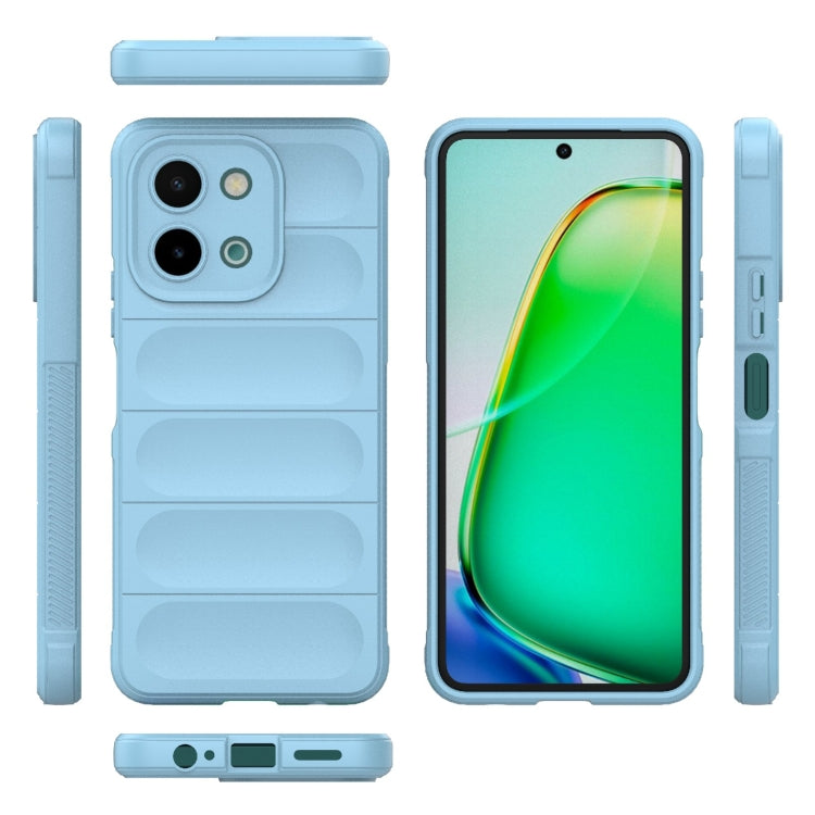 For vivo Y28 4G Magic Shield TPU + Flannel Phone Case