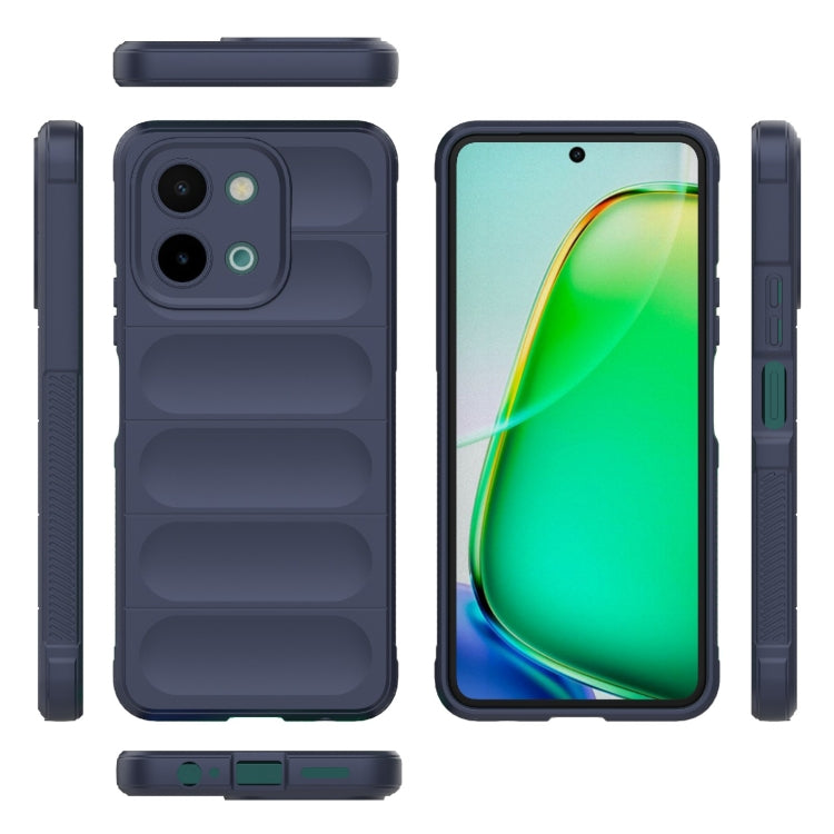 For vivo Y28 4G Magic Shield TPU + Flannel Phone Case