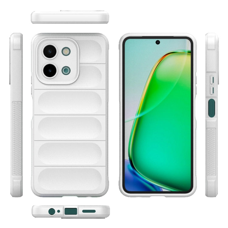 For vivo Y28 4G Magic Shield TPU + Flannel Phone Case