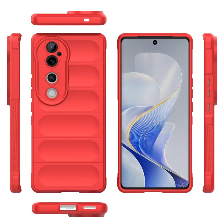 For vivo S19 Pro 5G Magic Shield TPU + Flannel Phone Case