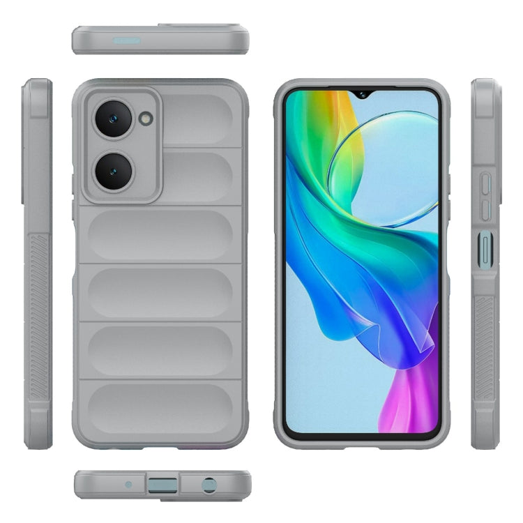For vivo Y03 4G Global / Y18 4G Global Magic Shield TPU + Flannel Phone Case