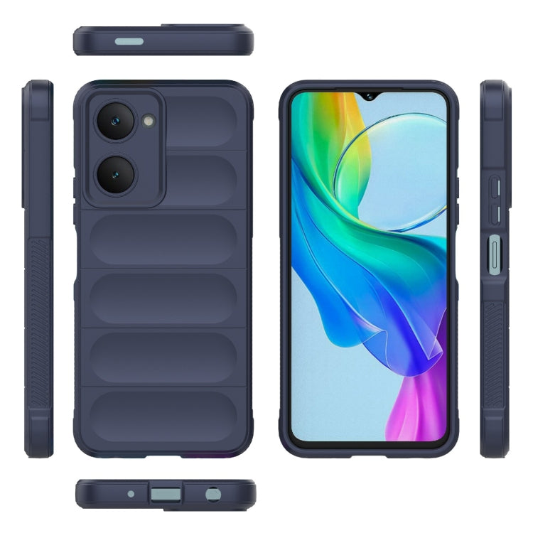 For vivo Y03 4G Global / Y18 4G Global Magic Shield TPU + Flannel Phone Case