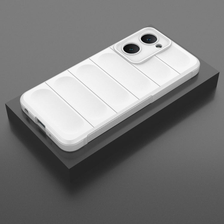 For vivo Y03 4G Global / Y18 4G Global Magic Shield TPU + Flannel Phone Case