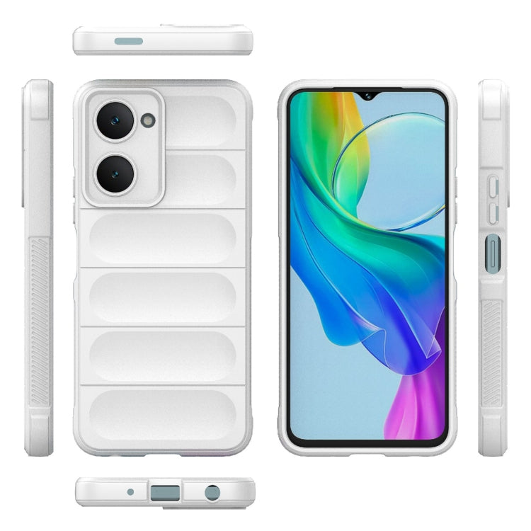 For vivo Y03 4G Global / Y18 4G Global Magic Shield TPU + Flannel Phone Case