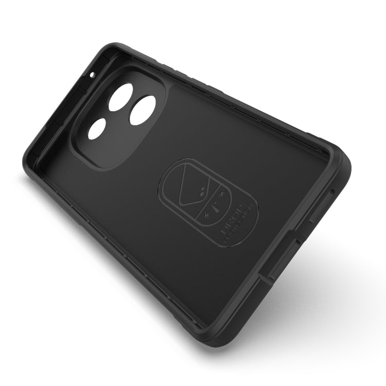 For vivo iQOO Z9s Pro India Magic Shield TPU + Flannel Phone Case
