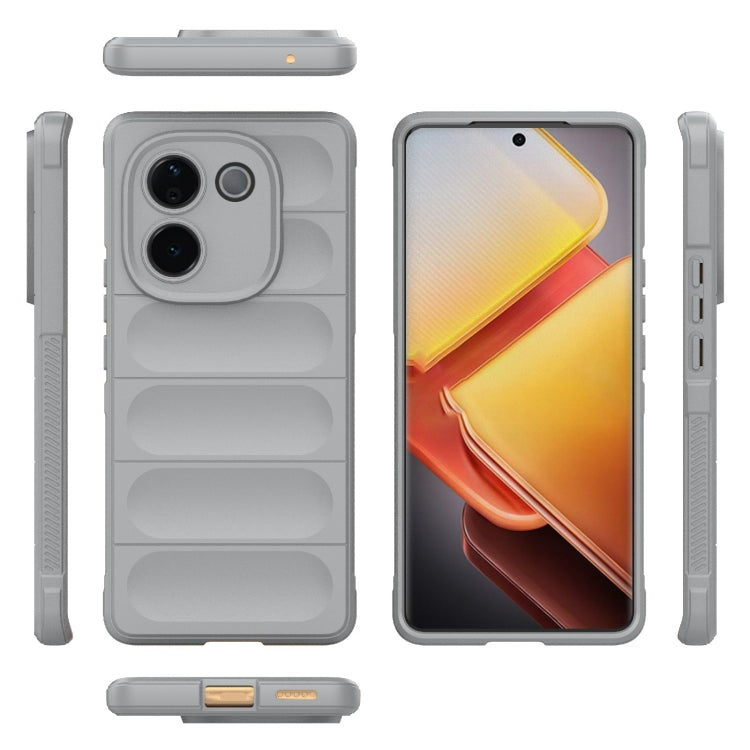 For vivo iQOO Z9s Pro India Magic Shield TPU + Flannel Phone Case