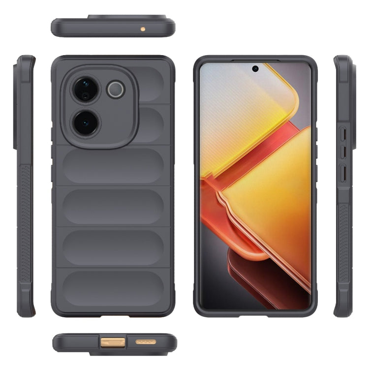 For vivo iQOO Z9s Pro India Magic Shield TPU + Flannel Phone Case