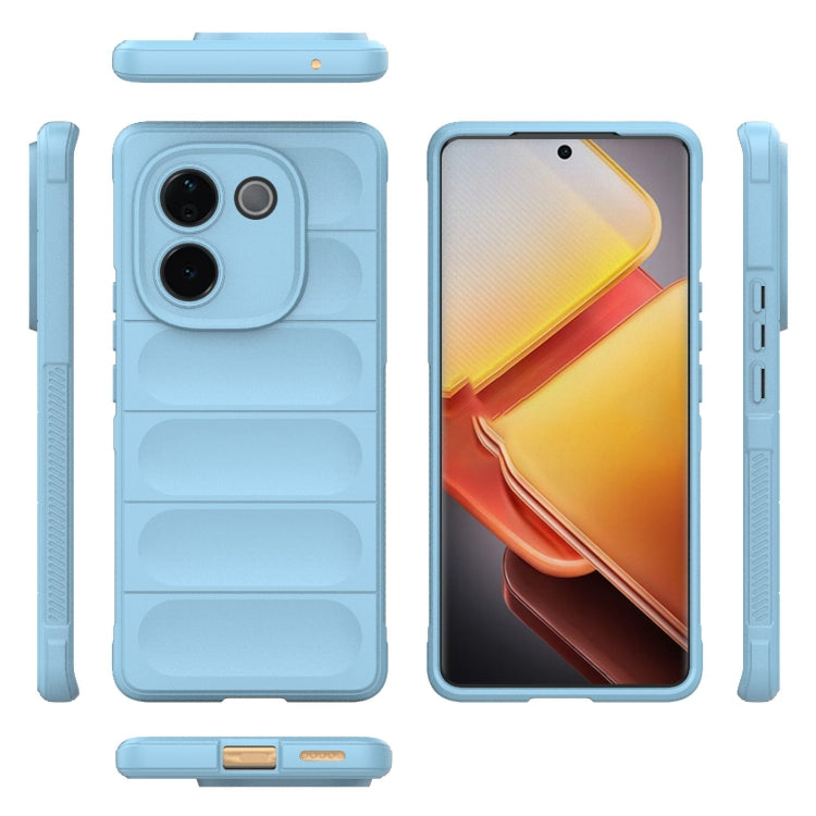 For vivo iQOO Z9s Pro India Magic Shield TPU + Flannel Phone Case