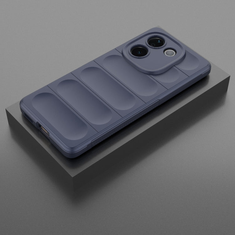 For vivo iQOO Z9s Pro India Magic Shield TPU + Flannel Phone Case
