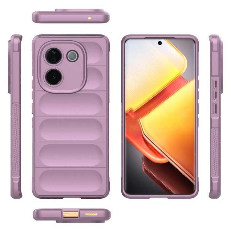 For vivo iQOO Z9s Pro India Magic Shield TPU + Flannel Phone Case