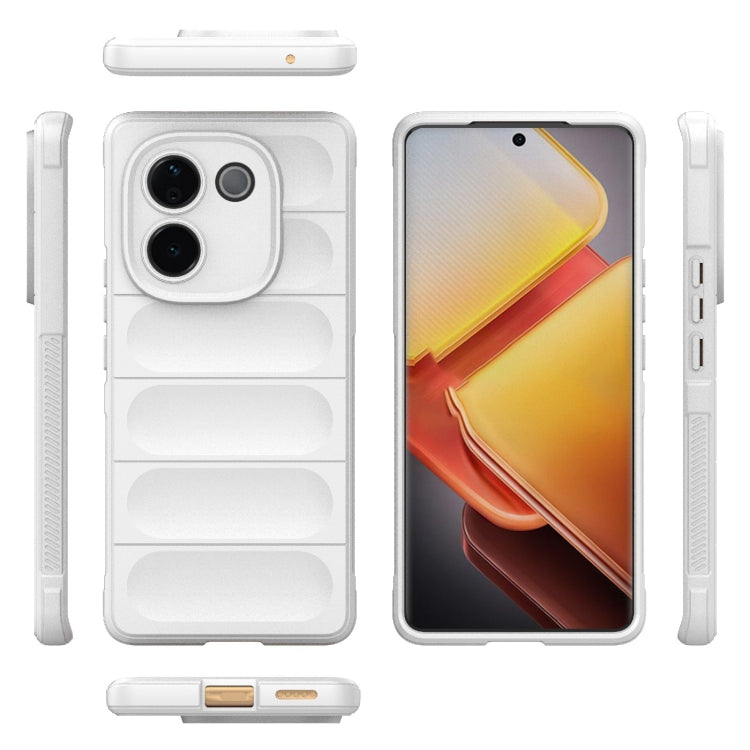 For vivo iQOO Z9s Pro India Magic Shield TPU + Flannel Phone Case