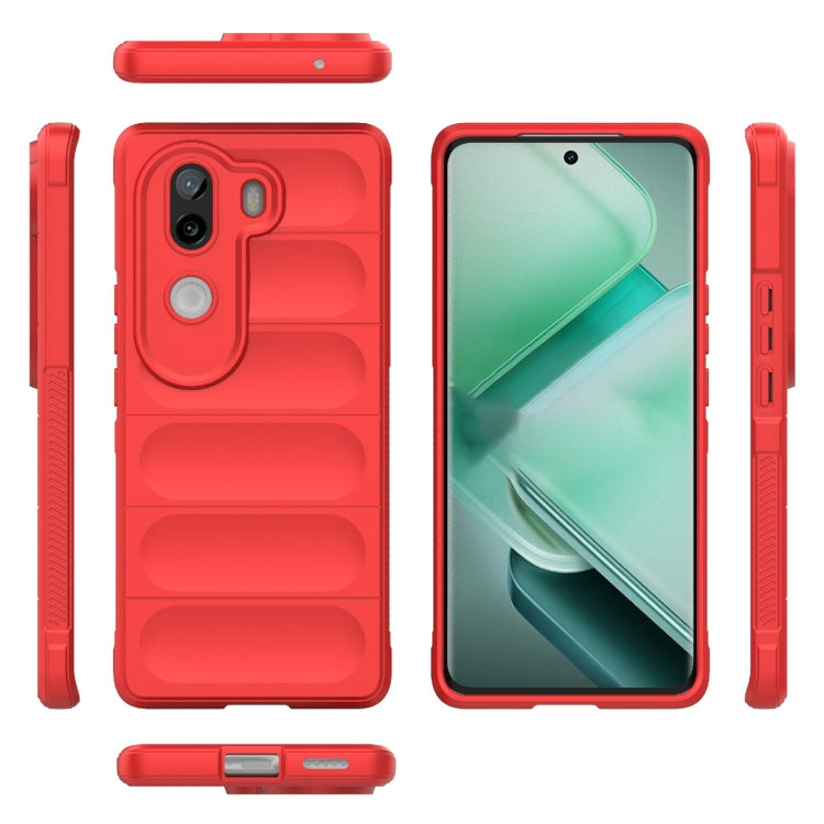 For vivo iQOO Z9s 5G Magic Shield TPU + Flannel Phone Case