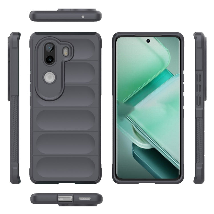 For vivo iQOO Z9s 5G Magic Shield TPU + Flannel Phone Case