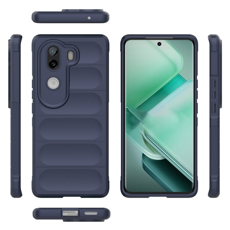 For vivo iQOO Z9s 5G Magic Shield TPU + Flannel Phone Case