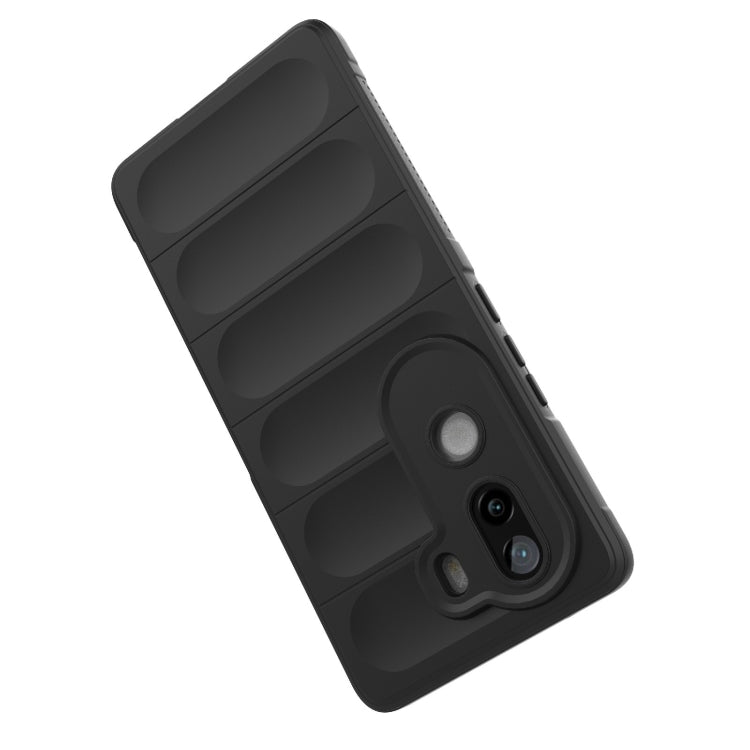 For vivo iQOO Z9s 5G Magic Shield TPU + Flannel Phone Case