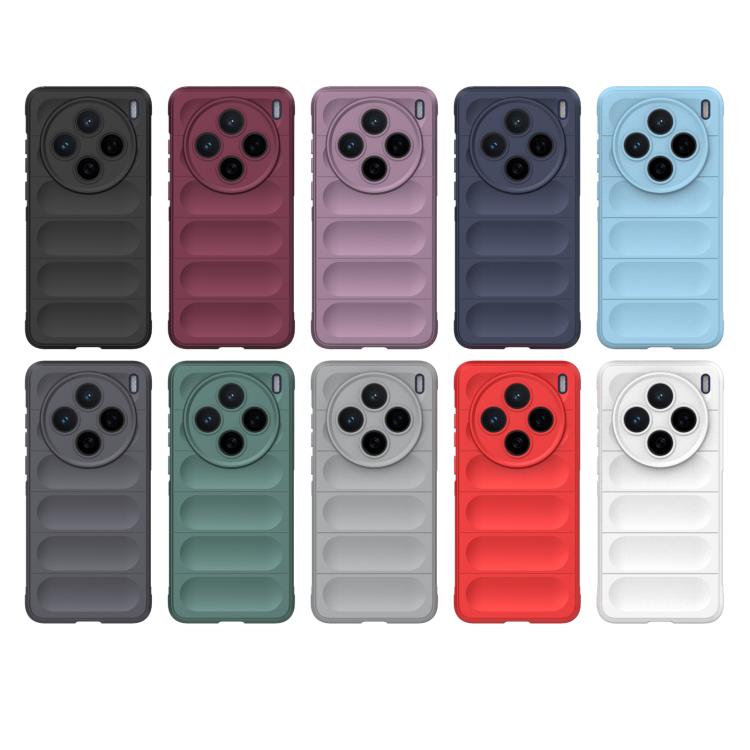 For vivo X200 Magic Shield TPU + Flannel Phone Case