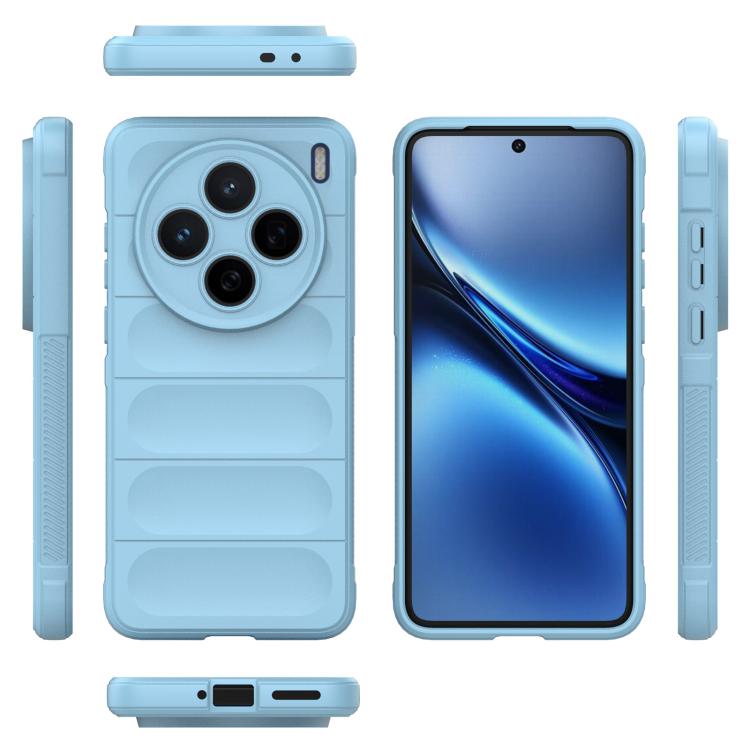 For vivo X200 Magic Shield TPU + Flannel Phone Case
