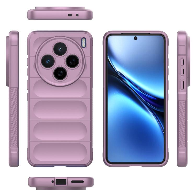 For vivo X200 Magic Shield TPU + Flannel Phone Case