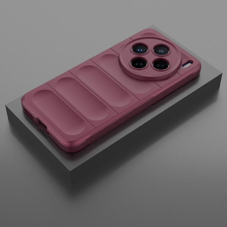 For vivo X200 Magic Shield TPU + Flannel Phone Case