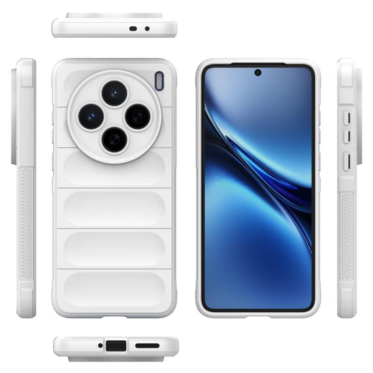 For vivo X200 Magic Shield TPU + Flannel Phone Case