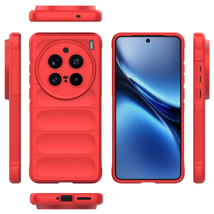 For vivo X200 Pro Magic Shield TPU + Flannel Phone Case