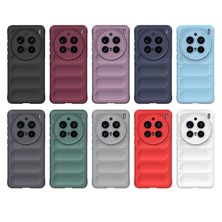 For vivo X200 Pro Magic Shield TPU + Flannel Phone Case