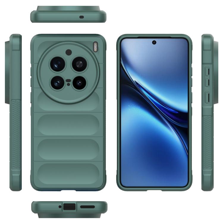 For vivo X200 Pro Magic Shield TPU + Flannel Phone Case