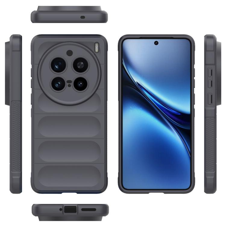 For vivo X200 Pro Magic Shield TPU + Flannel Phone Case