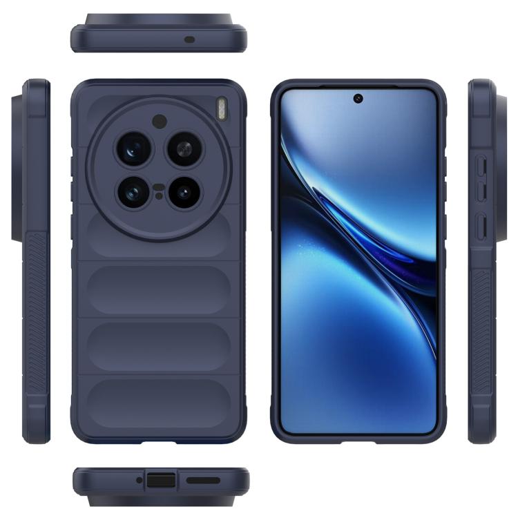 For vivo X200 Pro Magic Shield TPU + Flannel Phone Case