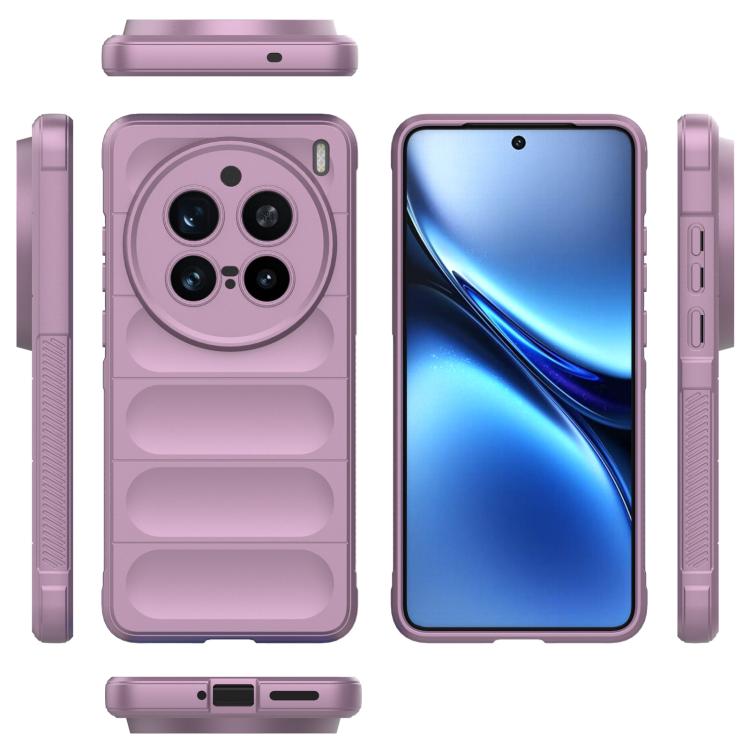For vivo X200 Pro Magic Shield TPU + Flannel Phone Case