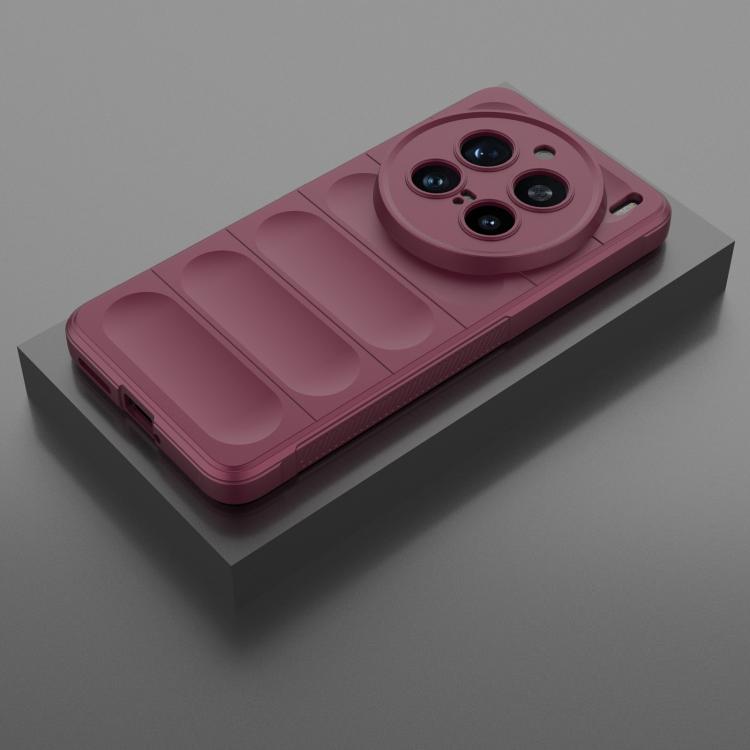 For vivo X200 Pro Magic Shield TPU + Flannel Phone Case