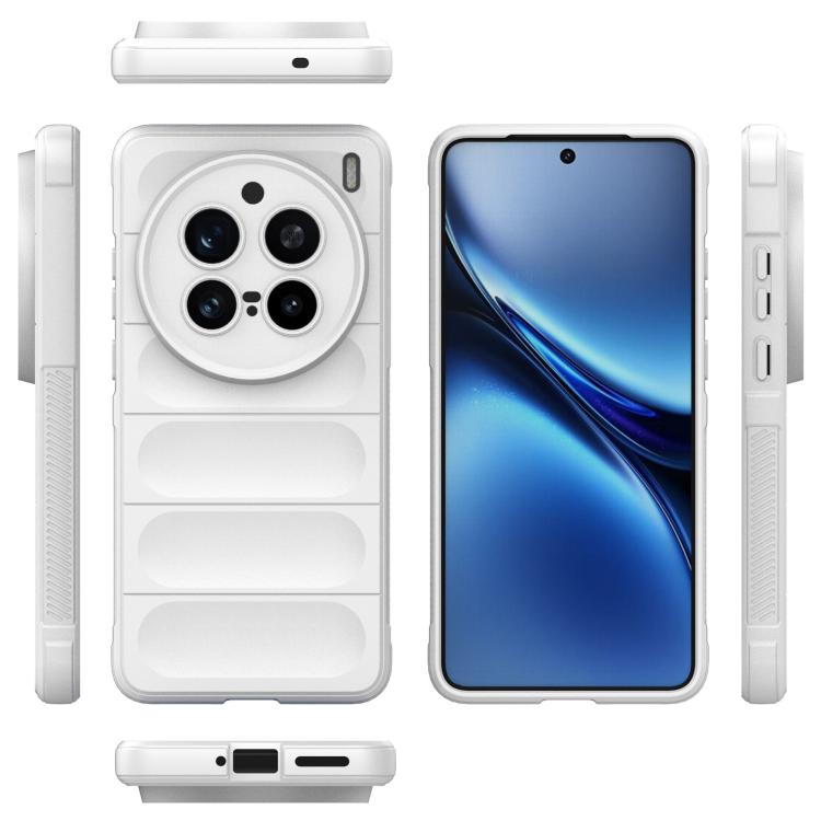 For vivo X200 Pro Magic Shield TPU + Flannel Phone Case