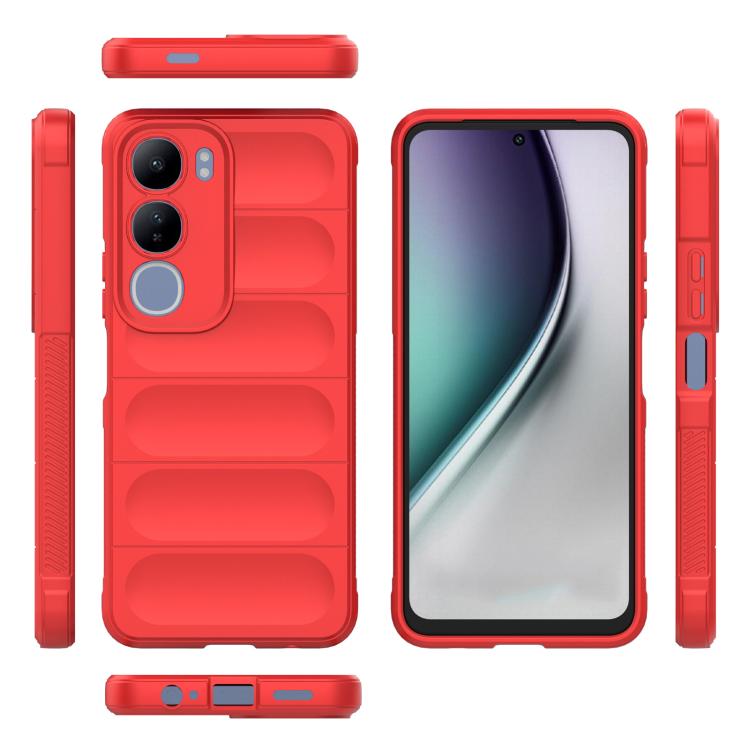 For vivo Y29 5G / Y19s 4G Magic Shield TPU + Flannel Phone Case
