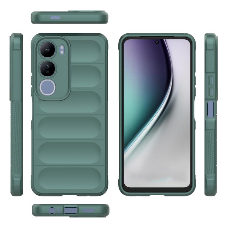 For vivo Y29 5G / Y19s 4G Magic Shield TPU + Flannel Phone Case