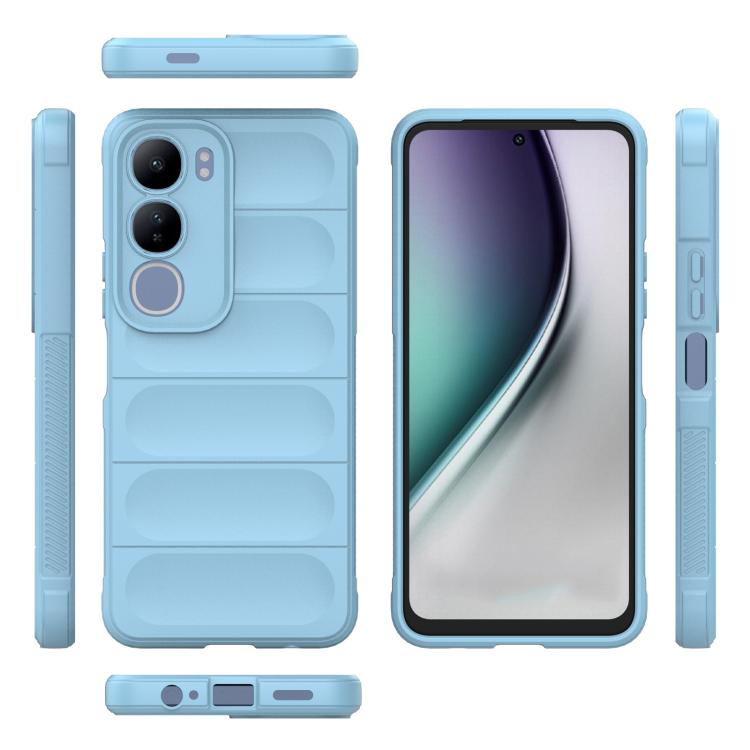 For vivo Y29 5G / Y19s 4G Magic Shield TPU + Flannel Phone Case