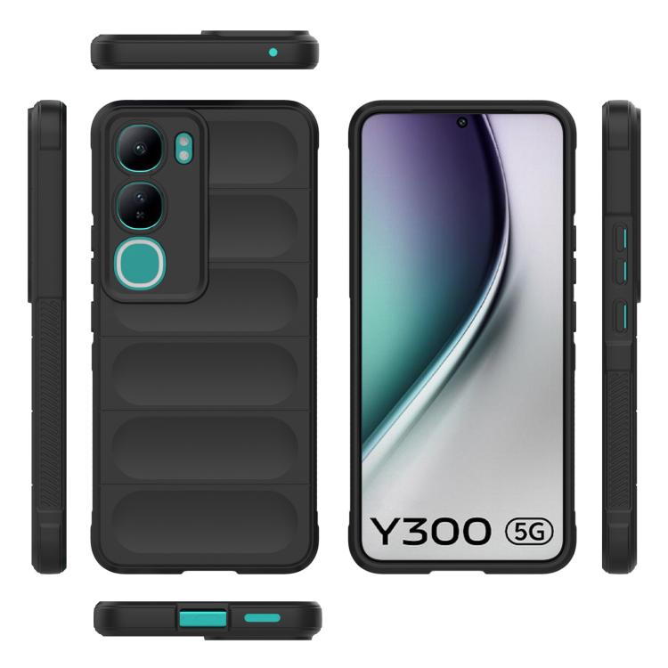 For vivo Y300 5G India / V40 Lite IDN Magic Shield TPU + Flannel Phone Case