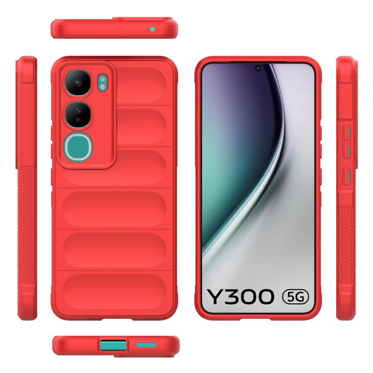 For vivo Y300 5G India / V40 Lite IDN Magic Shield TPU + Flannel Phone Case