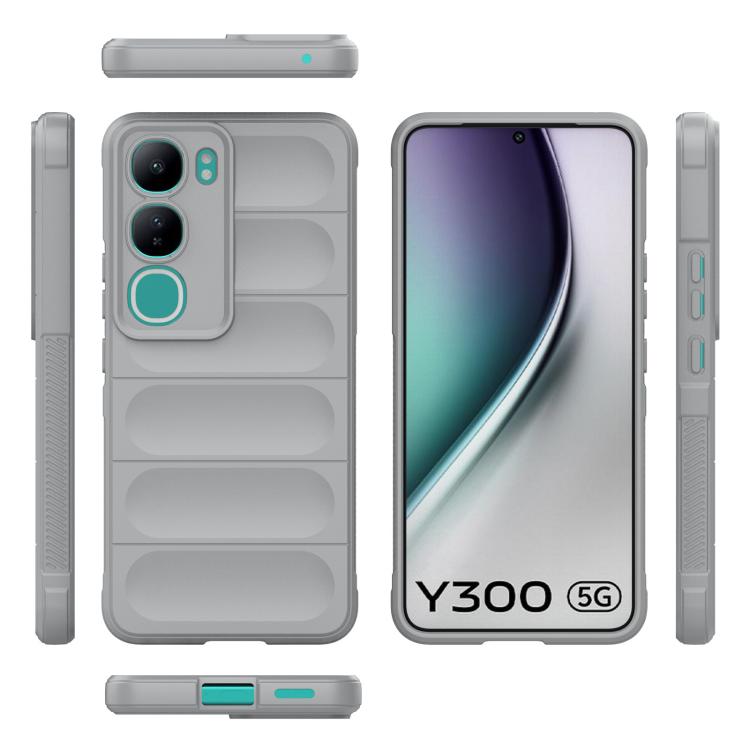 For vivo Y300 5G India / V40 Lite IDN Magic Shield TPU + Flannel Phone Case
