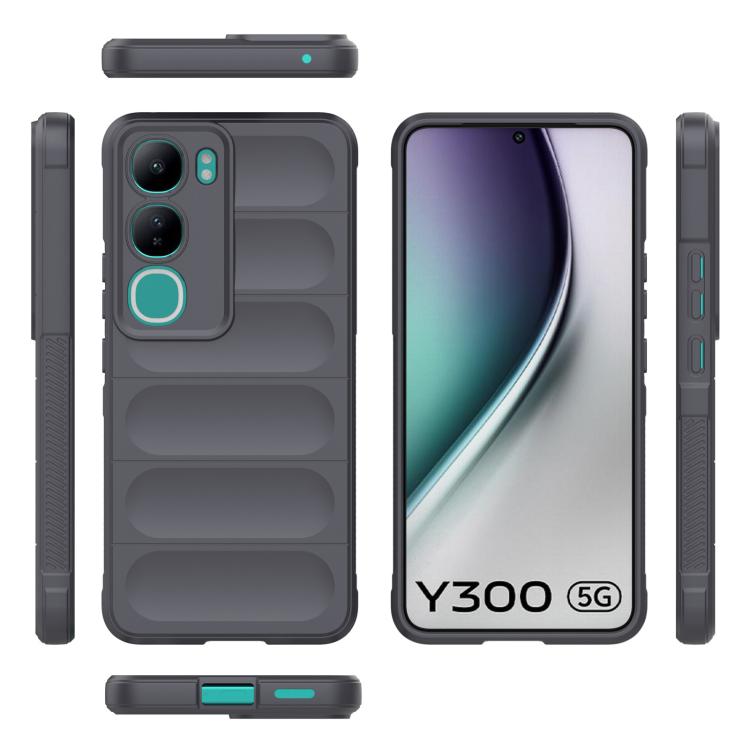 For vivo Y300 5G India / V40 Lite IDN Magic Shield TPU + Flannel Phone Case