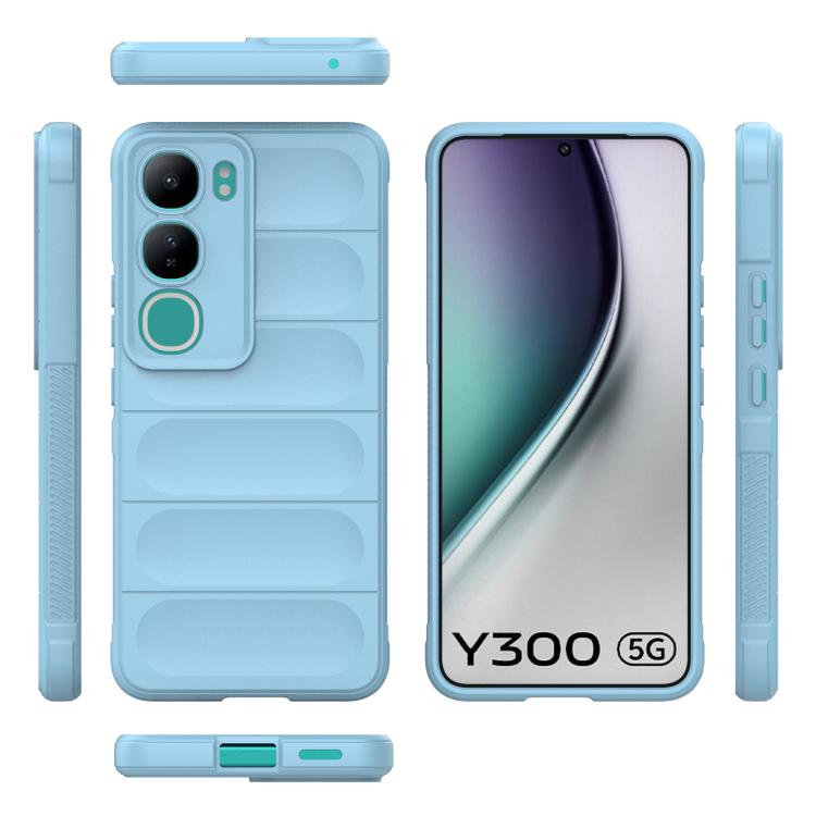 For vivo Y300 5G India / V40 Lite IDN Magic Shield TPU + Flannel Phone Case