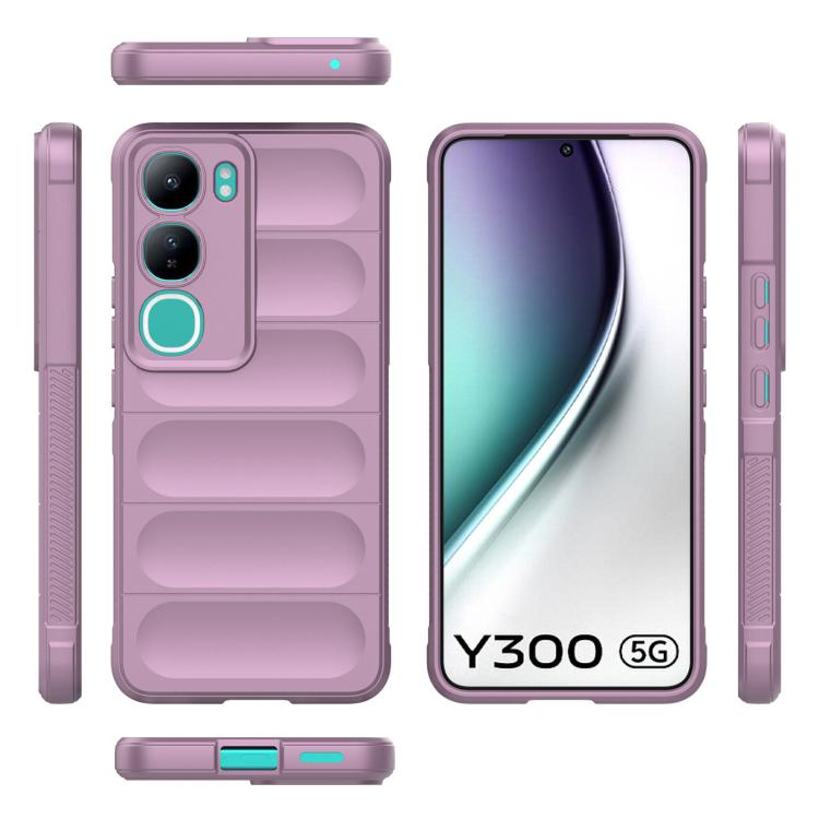 For vivo Y300 5G India / V40 Lite IDN Magic Shield TPU + Flannel Phone Case
