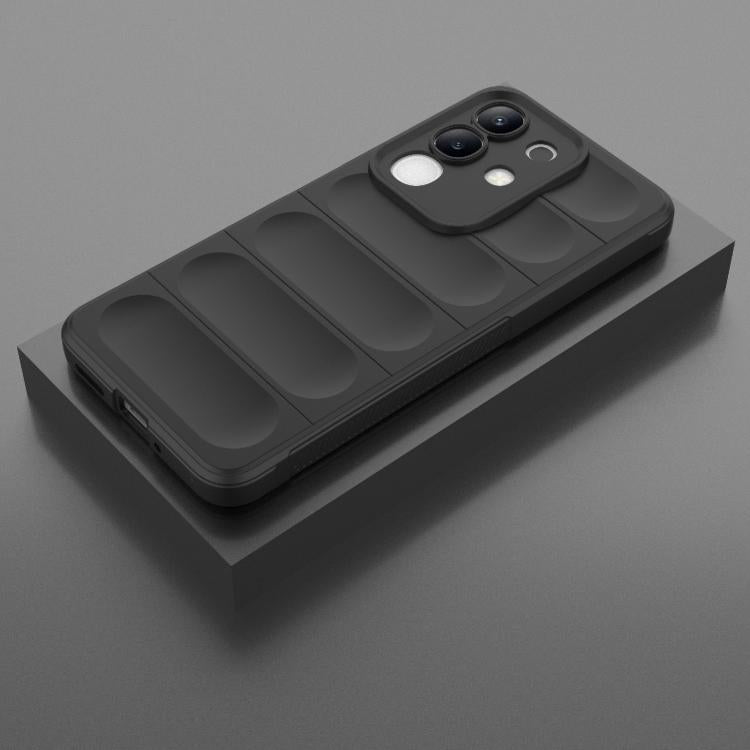 For vivo Y29 4G Global / T4x 5G Magic Shield TPU + Flannel Phone Case