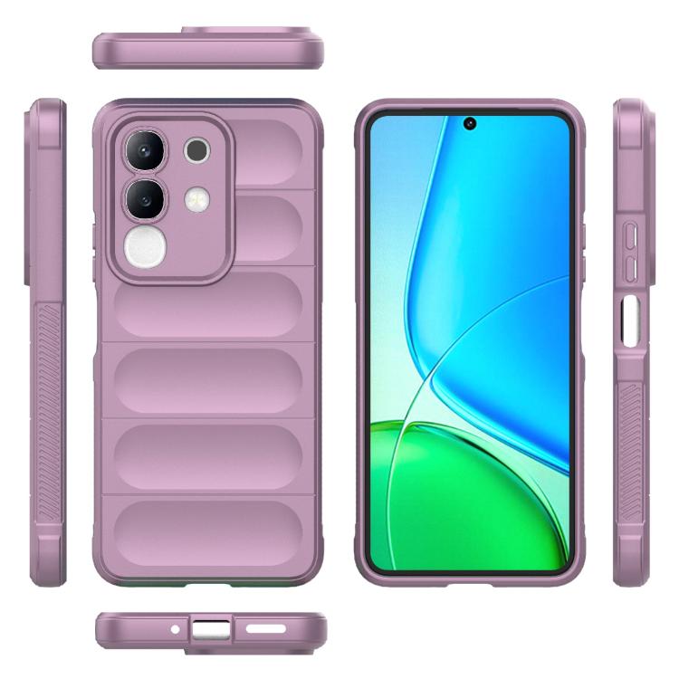 For vivo Y29 4G Global / T4x 5G Magic Shield TPU + Flannel Phone Case