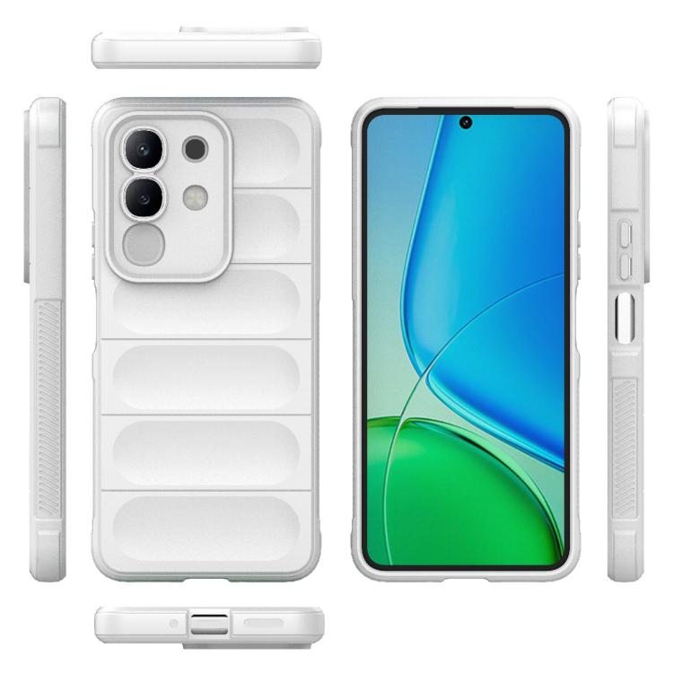 For vivo Y29 4G Global / T4x 5G Magic Shield TPU + Flannel Phone Case