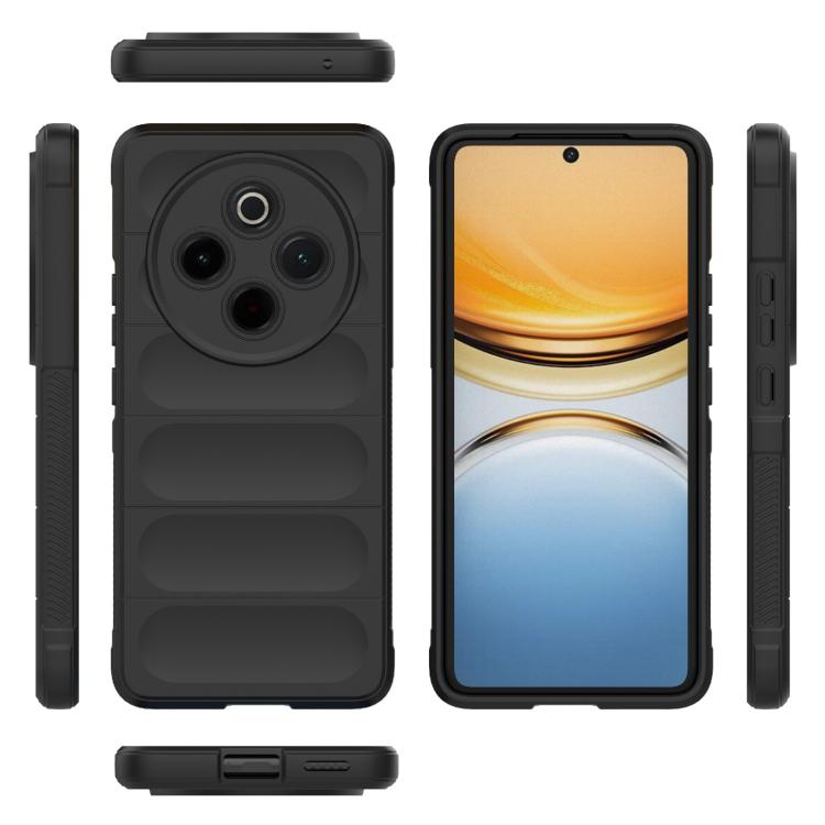 For vivo Y300 Pro 5G Magic Shield TPU + Flannel Phone Case
